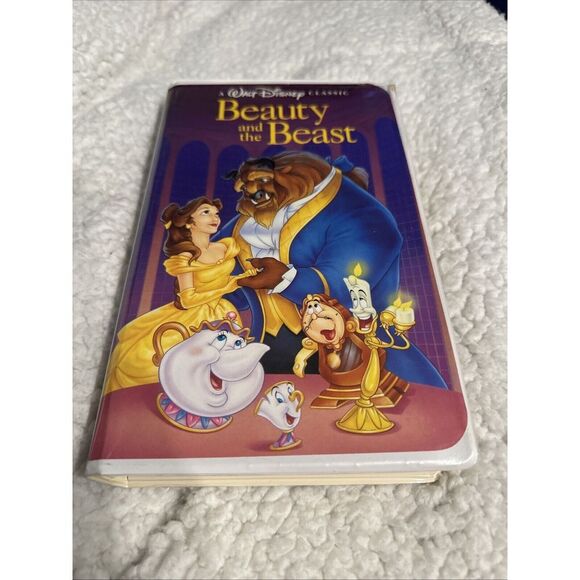 Beauty and The Beast VHS 1992 - Walt Disney's Black‎ Diamond - Picture 1 of 4